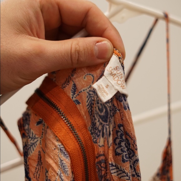 Nordstrom’s-Sun & Shadow Print Racerback Dress - Picture 6 of 6